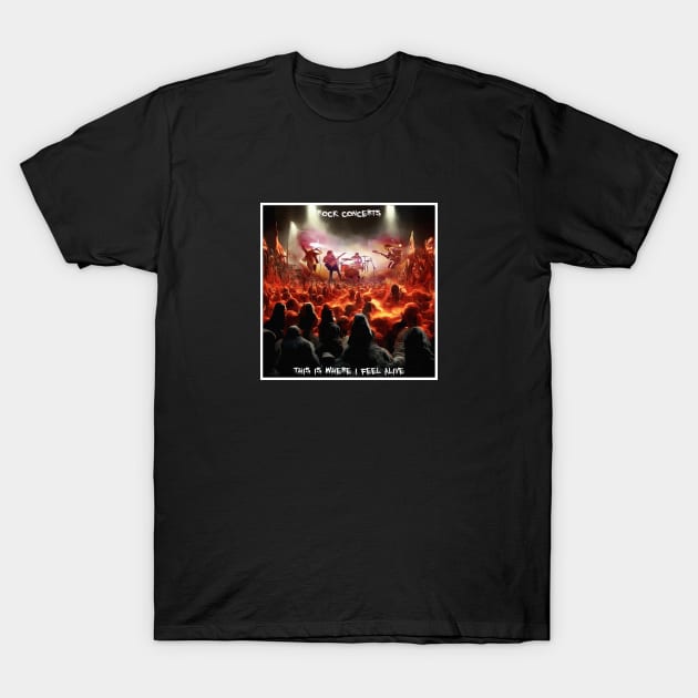 rock music fan T-Shirt by ElArrogante